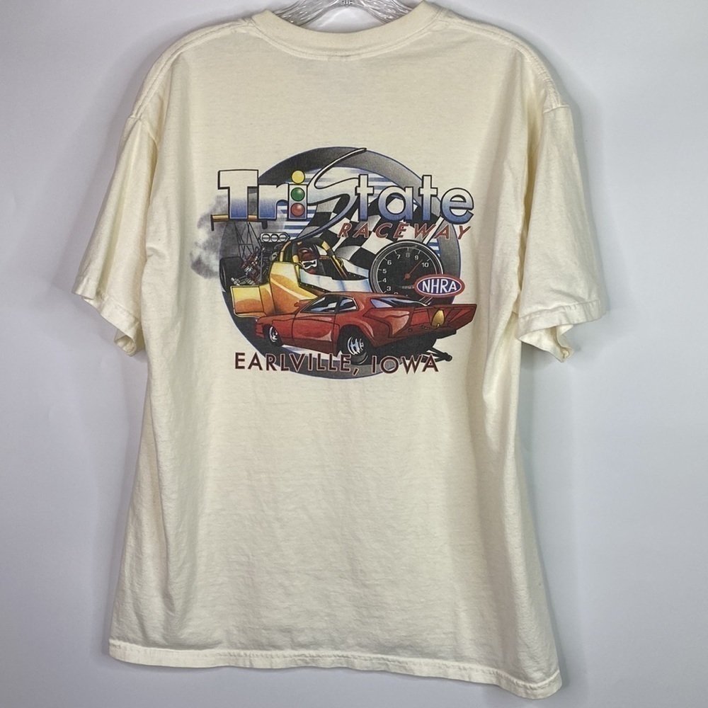 Vintage NHRA Tristate Raceway Earlville, Iowa Gildan Large